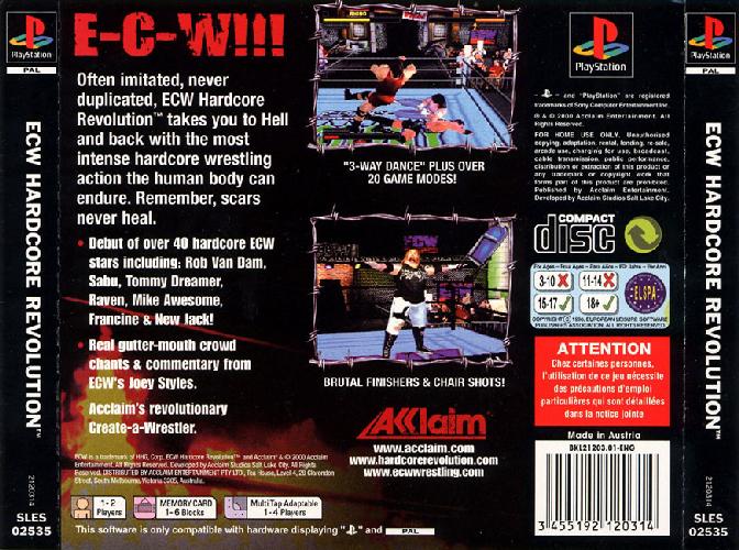 ECW - Hardcore Revolution [NTSC-U] ISO Download